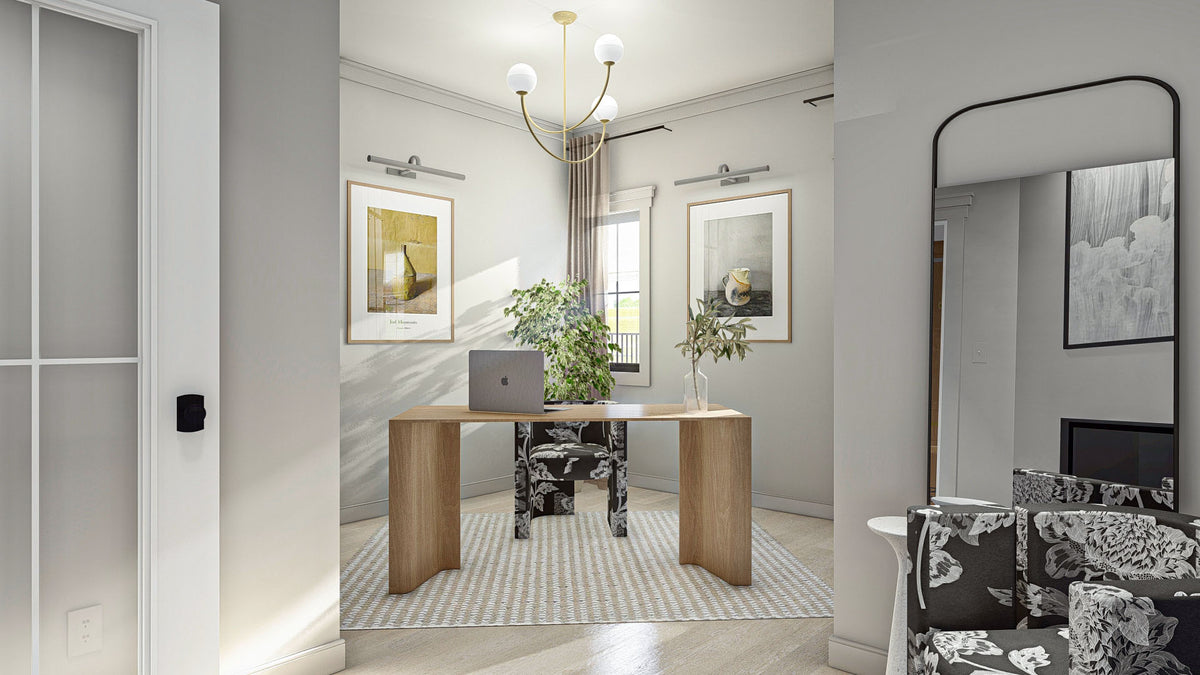 G7996-A Mediterranean House Office, 3 Bedrooms, 3 Bathrooms | Seville 30176 