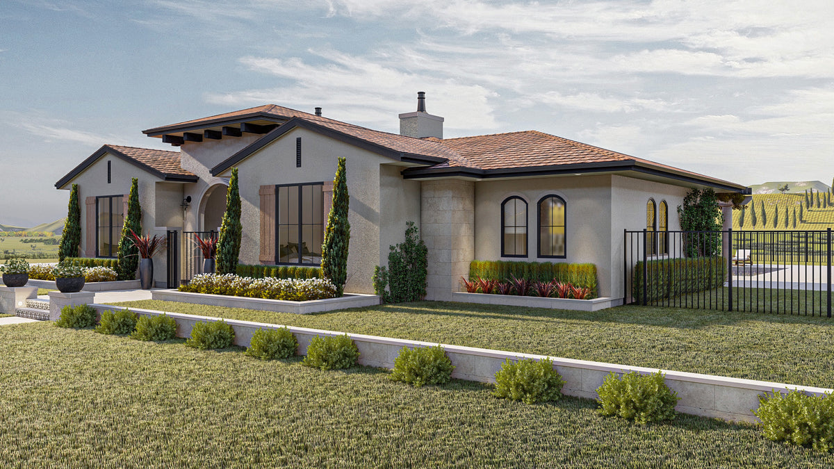 G7996-A Mediterranean House, 3 Bedrooms, 3 Bathrooms | Seville 30176 Exterior-4