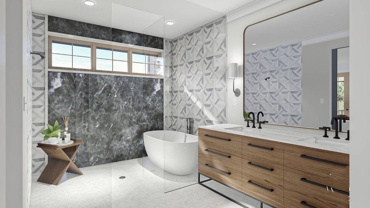 Arlington Heights Shopdominium House Plan - Bath