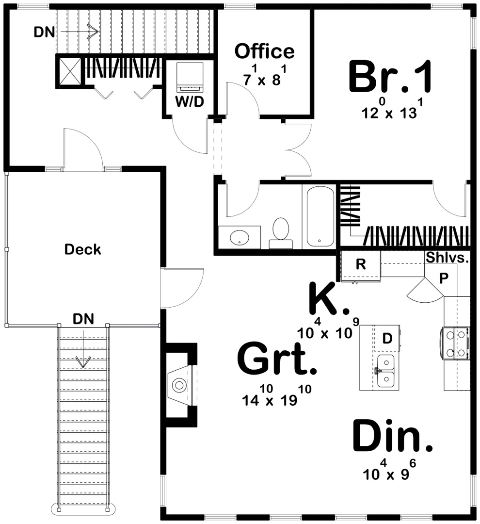 Canterbury Second Floor Plan