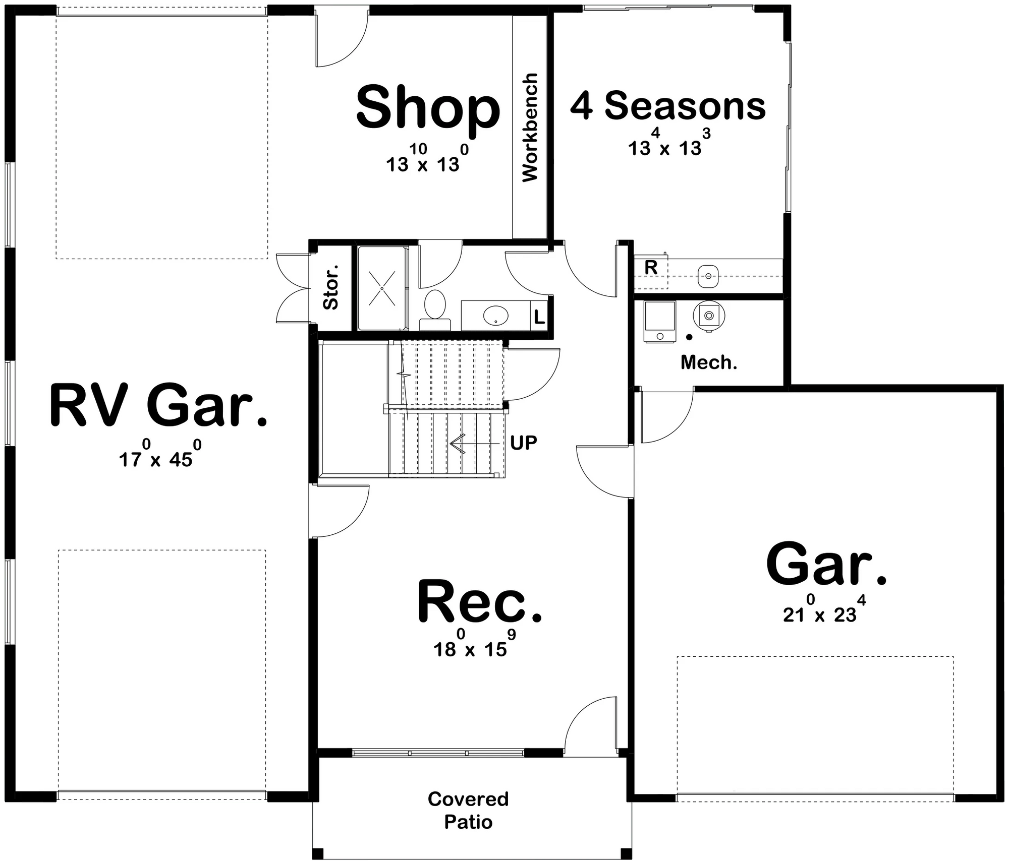 Elm Springs House Plan - Archival Designs House Plans