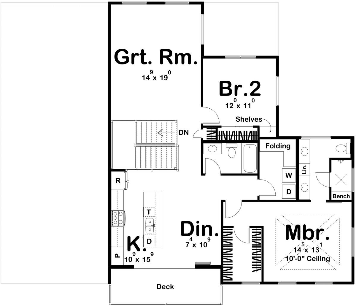 Elm Springs House Plan - Archival Designs House Plans