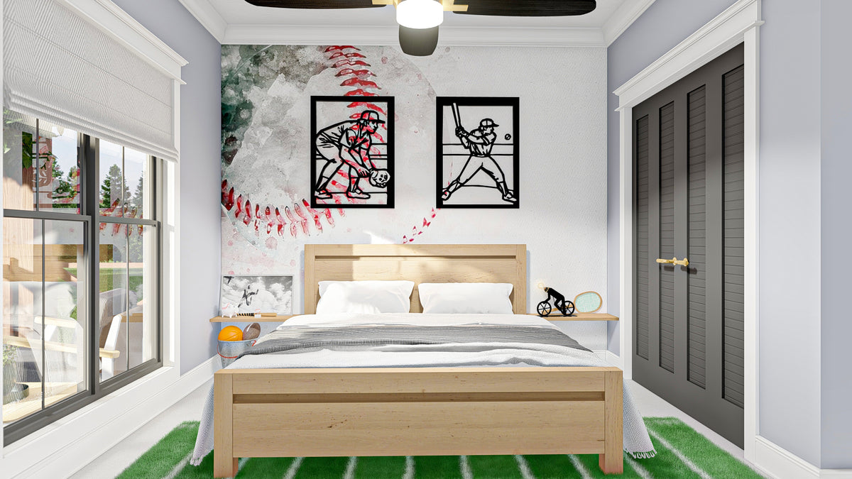 G7892-A Modern Farmhouse Duplex House Bedroom, 2 Bedrooms, 2 Bathrooms Per Unit | Urbandale 30203