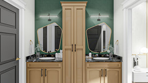 G7892-A Modern Farmhouse Duplex House Master Bedroom, 2 Bedrooms, 2 Bathrooms Per Unit | Urbandale 30203