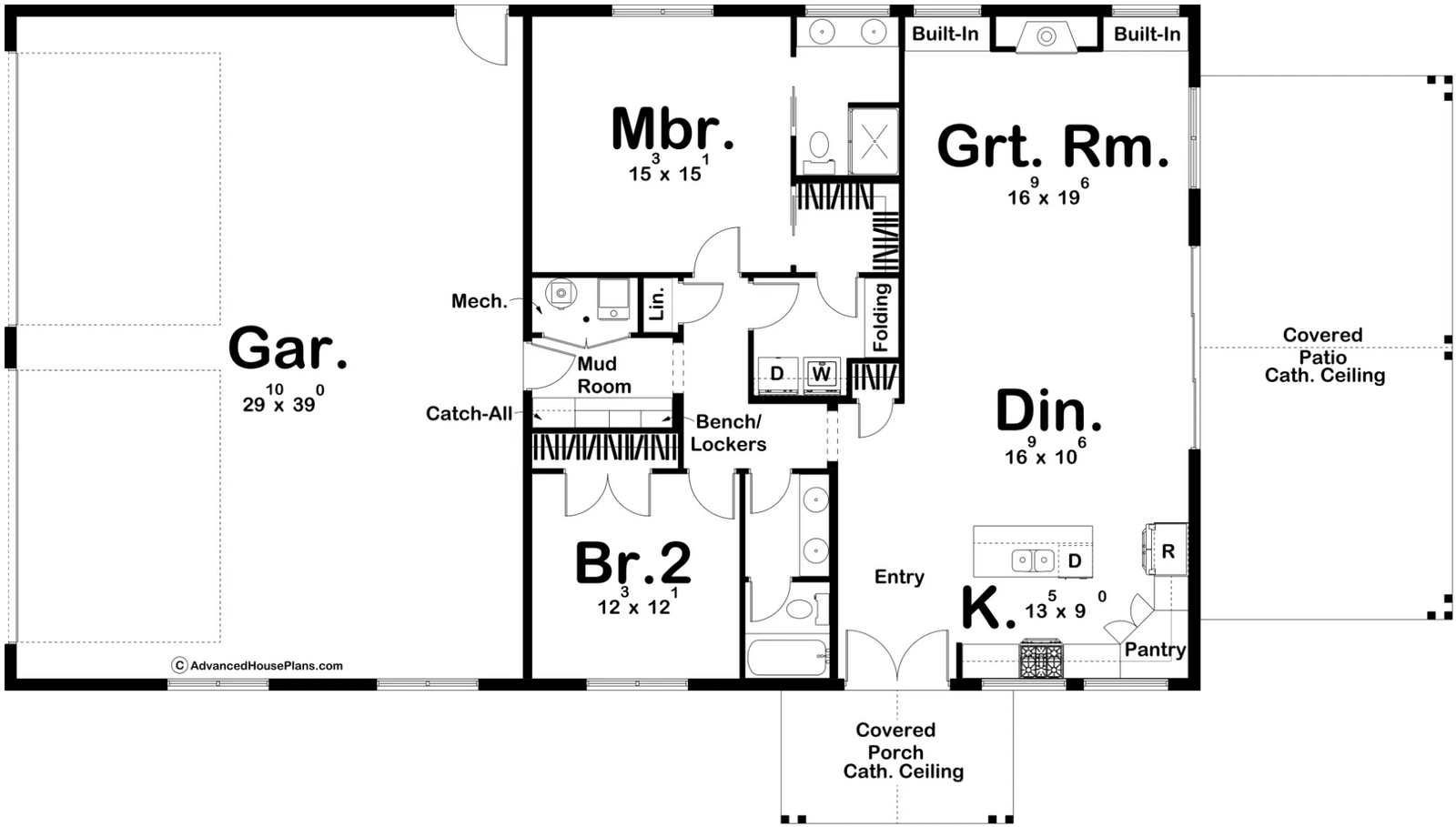 Evansville Barndominium - Archival Designs House Plans