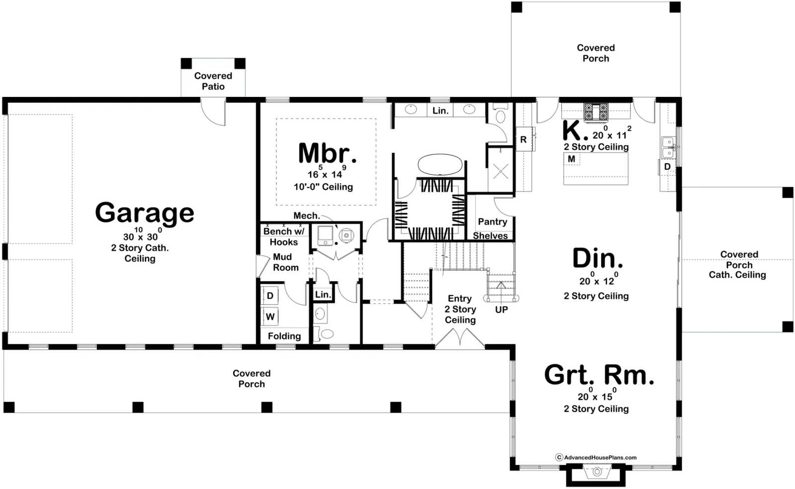 Cottonwood Creek Barndominium - Archival Designs House Plans