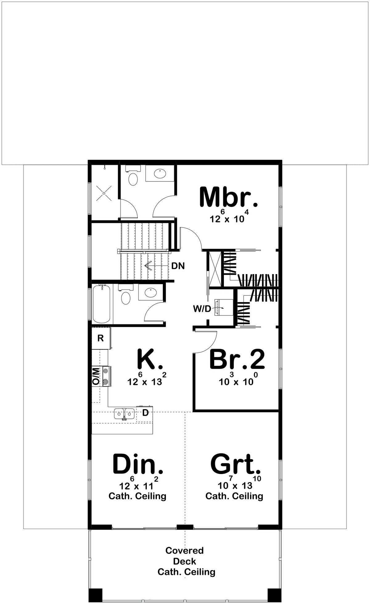 Sand Springs House Plan - Archival Designs House Plans, floor plan