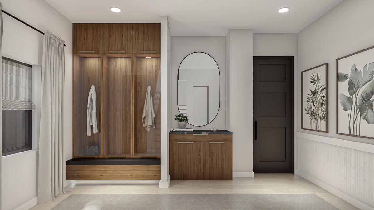 G7891-A Modern House Foundation Entry, 3 Bedrooms, 2.5 Bathrooms | Union Square 30218 