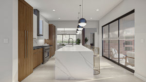 G7891-A Modern House Kitchen, 3 Bedrooms, 2.5 Bathrooms | Union Square 30218 