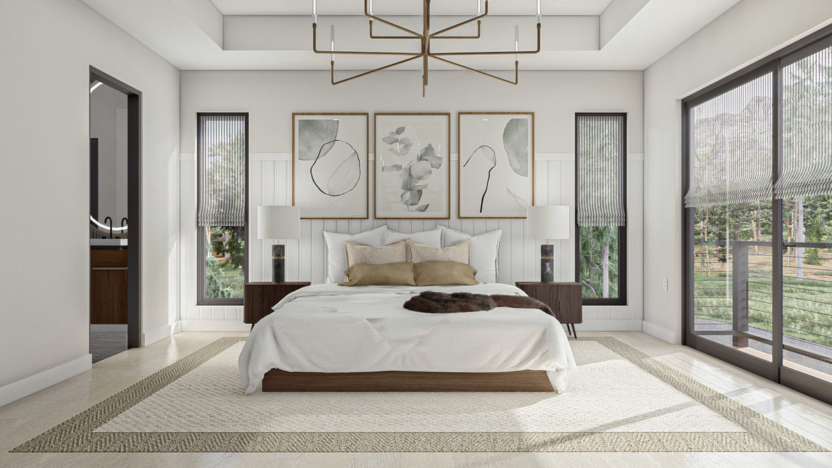 G7891-A Modern House Master Bedroom, 3 Bedrooms, 2.5 Bathrooms | Union Square 30218 