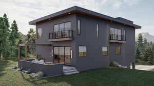 G7891-A Modern House, 3 Bedrooms, 2.5 Bathrooms | Union Square 30218 Exterior-4