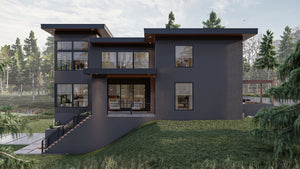 G7891-A Modern House, 3 Bedrooms, 2.5 Bathrooms | Union Square 30218 Exterior-7
