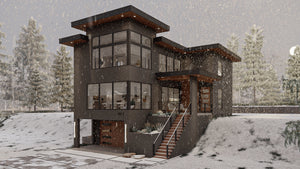 G7891-A Modern House, 3 Bedrooms, 2.5 Bathrooms | Union Square 30218 Exterior-8