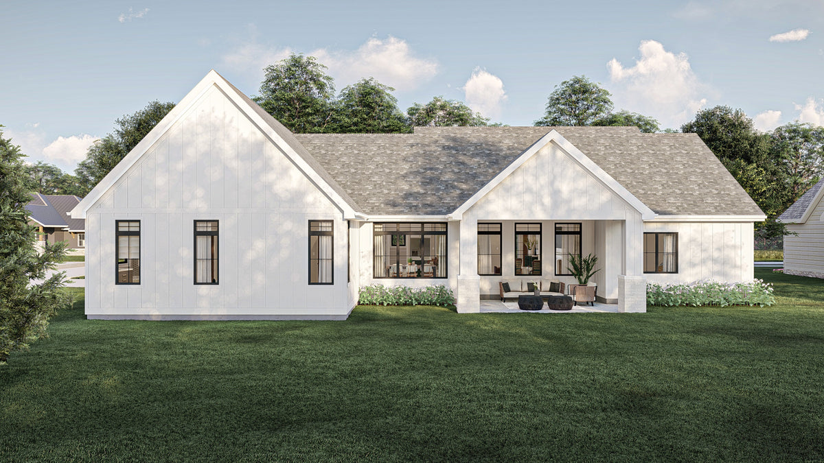 G7882-A Modern Farmhouse, 4 Bedrooms, 2.5 Bathrooms | Williamsport 30225 Exterior-3