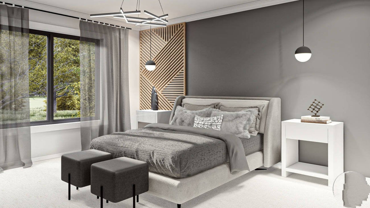 Southaven Barndominium House Plan-Master Bedroom