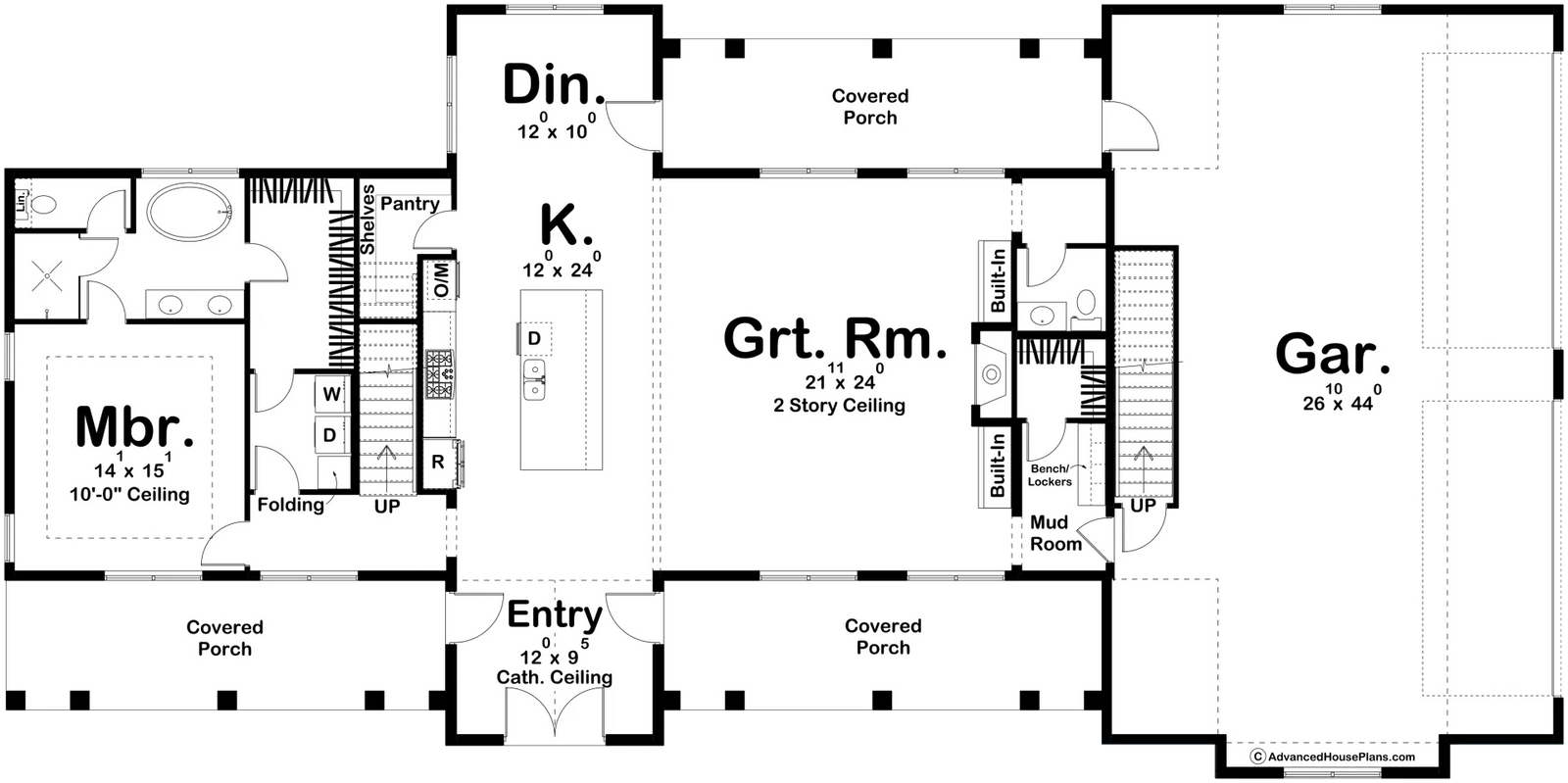 Battle Creek Barndominium - Archival Designs House Plans