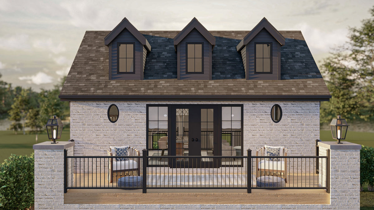 G7893-A Modern Cottage Pool House, 2 Bathrooms | Calypso Bay 30234 Exterior-5