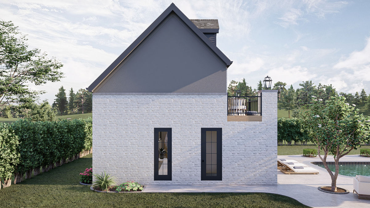 G7893-A Modern Cottage Pool House, 2 Bathrooms | Calypso Bay 30234 Exterior-4