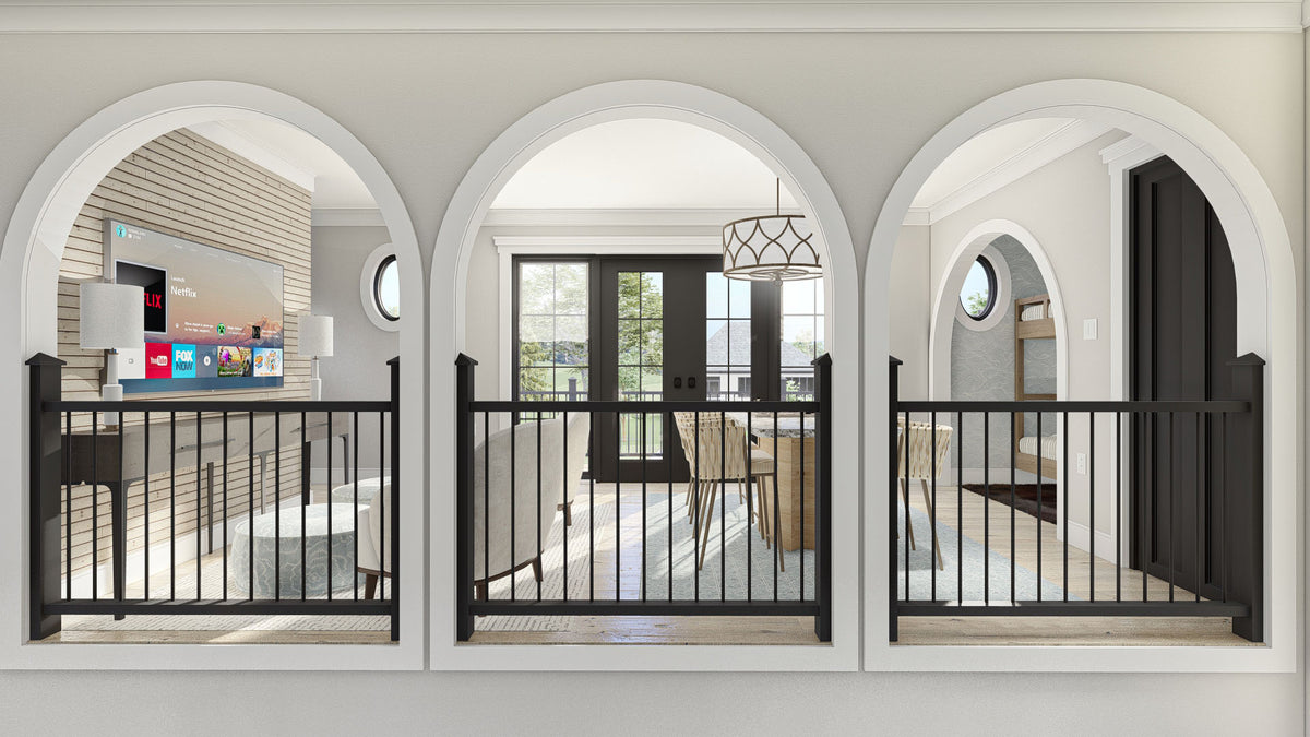 G7893-A Modern Cottage Pool House Recreational Room, 2 Bathrooms | Calypso Bay 30234 