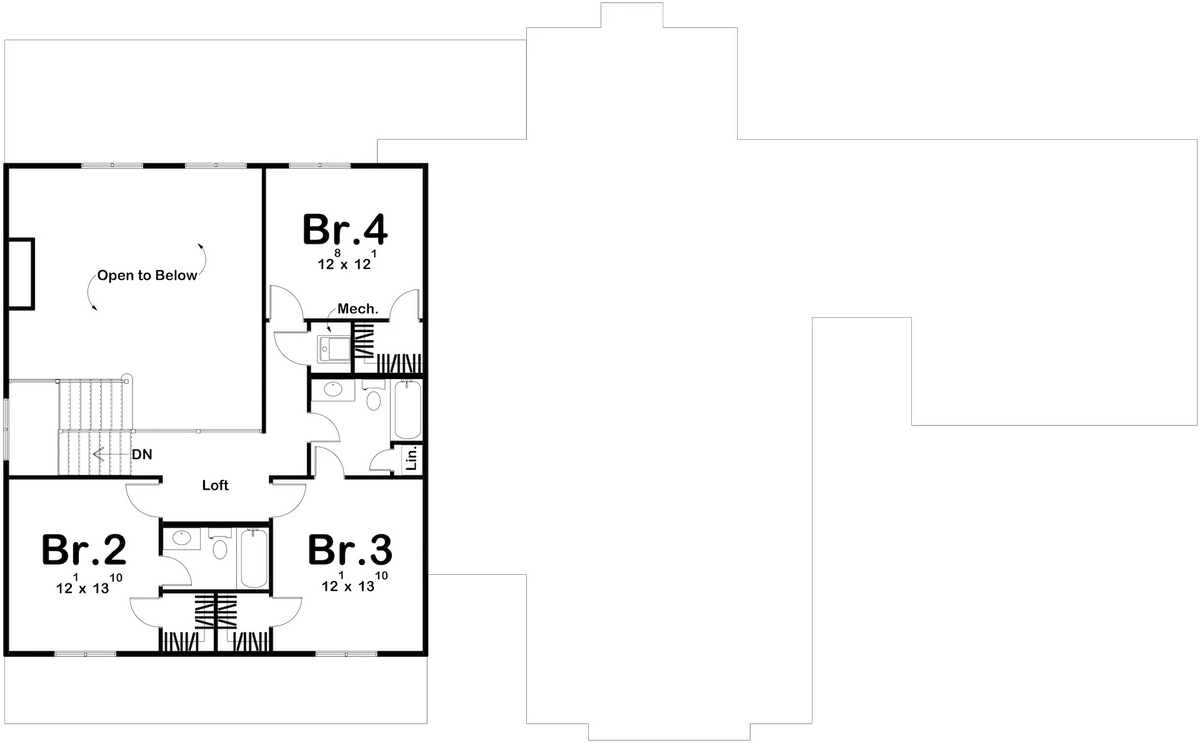 Wilmington House Plan - Archival Designs House Plans, floor plan