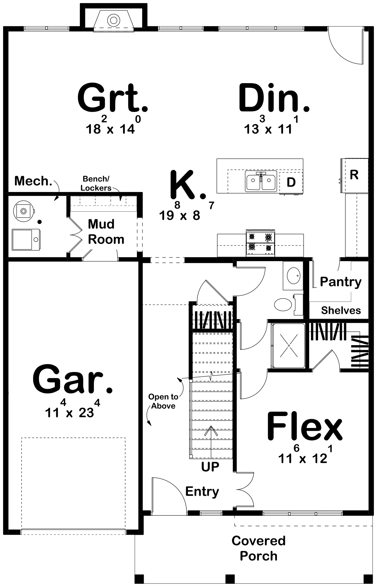 Crandall House Plan - Archival Designs House Plans