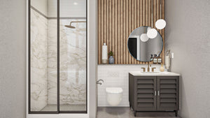 G7884-A Modern Pool House with Bathroom | Niagara Falls 30255 Bathroom
