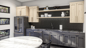 G7907-A Modern Pool House with Bathroom | Albany Flats 30256 Kitchen