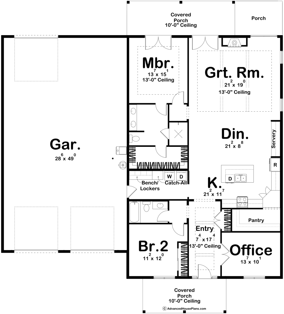 Chamberlain Main Floor Plan