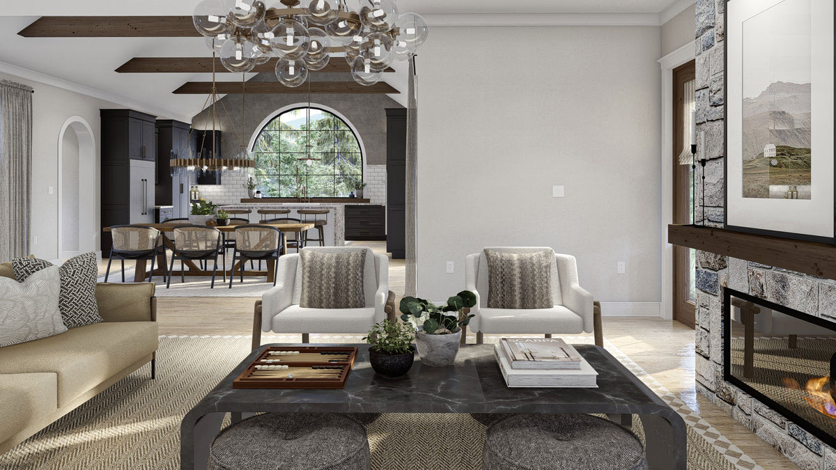 G7997-A Modern French Country House Great Room, 4 Bedrooms, 4 Bathrooms | Camelback Ranch 30289 