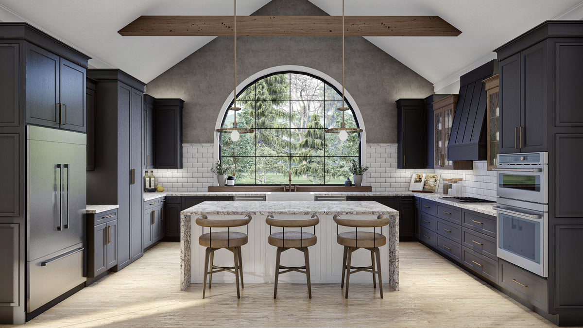 G7997-A Modern French Country House Kitchen, 4 Bedrooms, 4 Bathrooms | Camelback Ranch 30289 