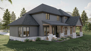 G7997-A Modern French Country House, 4 Bedrooms, 4 Bathrooms | Camelback Ranch 30289 Exterior-3
