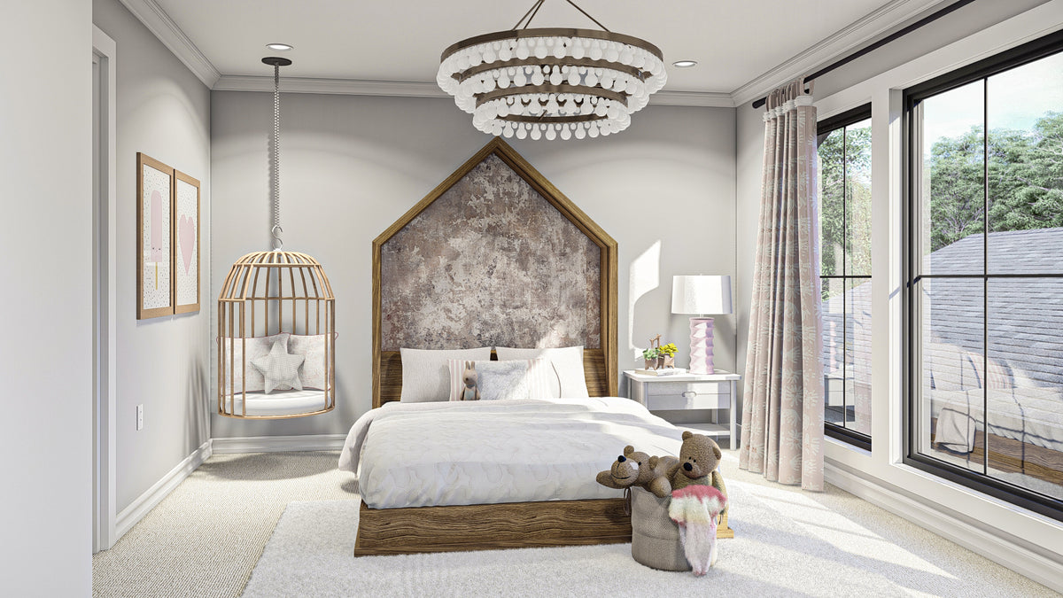 G7998-A Craftsman House Bedroom 4, 4 Bedrooms, 4.5 Bathrooms | Live Oak 30310 