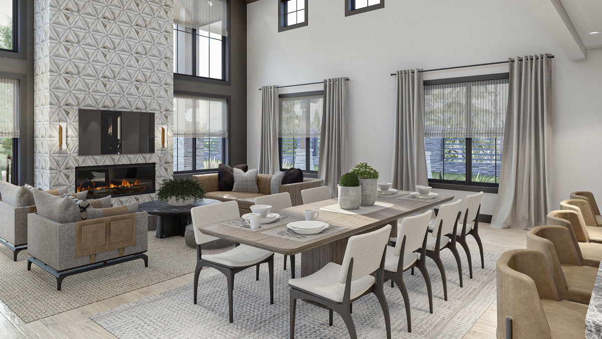 G8002-A Barndominium House Dining, 3 Bedrooms, 2.5 Bathrooms | Marion 30332 