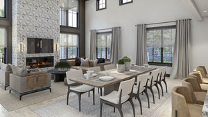 G8002-A Barndominium House Dining, 3 Bedrooms, 2.5 Bathrooms | Marion 30332 