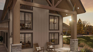 G8002-A Barndominium House, 3 Bedrooms, 2.5 Bathrooms | Marion 30332 Exterior-7