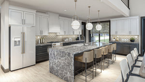 G8002-A Barndominium House Kitchen, 3 Bedrooms, 2.5 Bathrooms | Marion 30332 