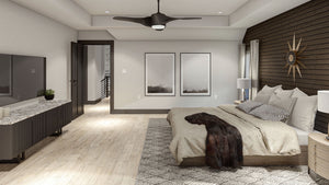 G8002-A Barndominium House Master Bedroom, 3 Bedrooms, 2.5 Bathrooms | Marion 30332 