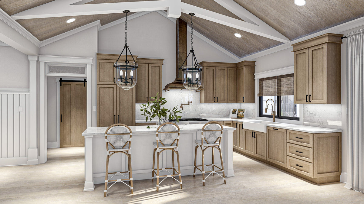 G7894-A Modern Farmhouse Kitchen, 3 Bedrooms, 2.5 Bathrooms | Lakeshore 30335 