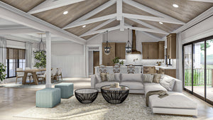 G7894-A Modern Farmhouse Great Room, 3 Bedrooms, 2.5 Bathrooms | Lakeshore 30335 