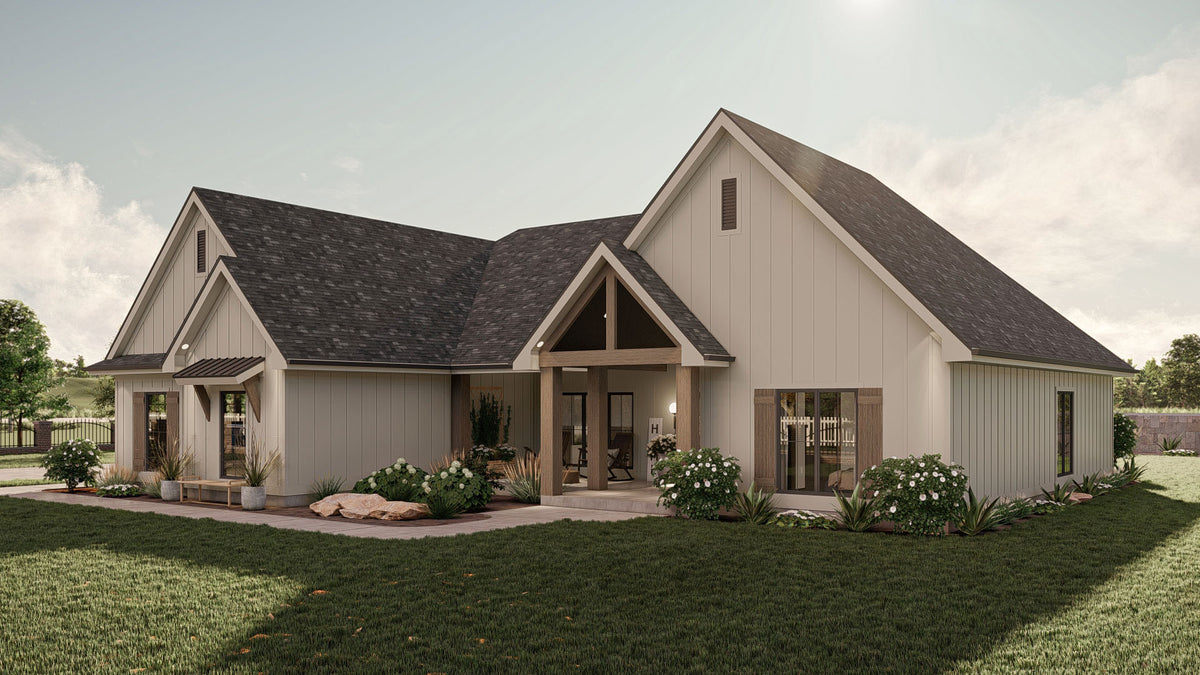 G8000-A Modern Farmhouse, 4 Bedrooms, 2 Bedrooms | Montara 30336 Exterior-3