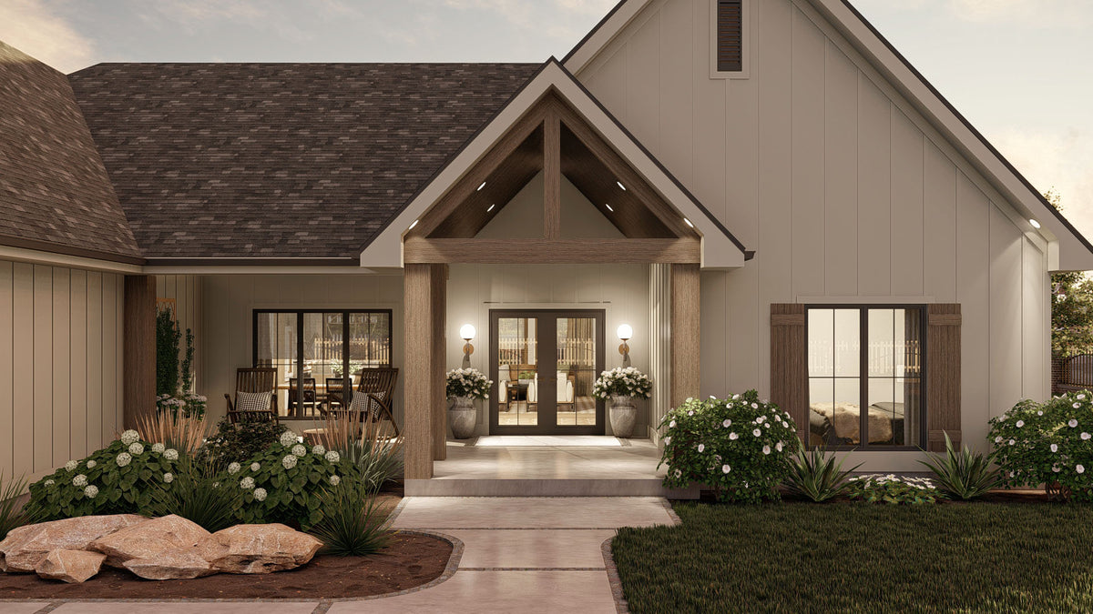 G8000-A Modern Farmhouse, 4 Bedrooms, 2 Bedrooms | Montara 30336 Exterior-7