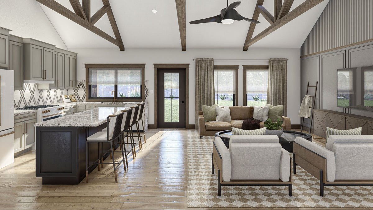 G8000-A Modern Farmhouse Great Room, 4 Bedrooms, 2 Bedrooms | Montara 30336 
