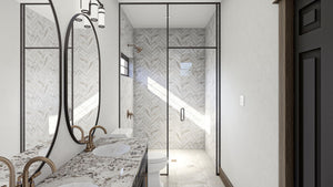 G8000-A Modern Farmhouse Master Bathroom, 4 Bedrooms, 2 Bedrooms | Montara 30336 