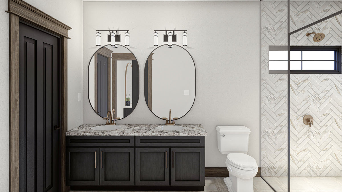 G8000-A Modern Farmhouse Master Bathroom, 4 Bedrooms, 2 Bedrooms | Montara 30336 