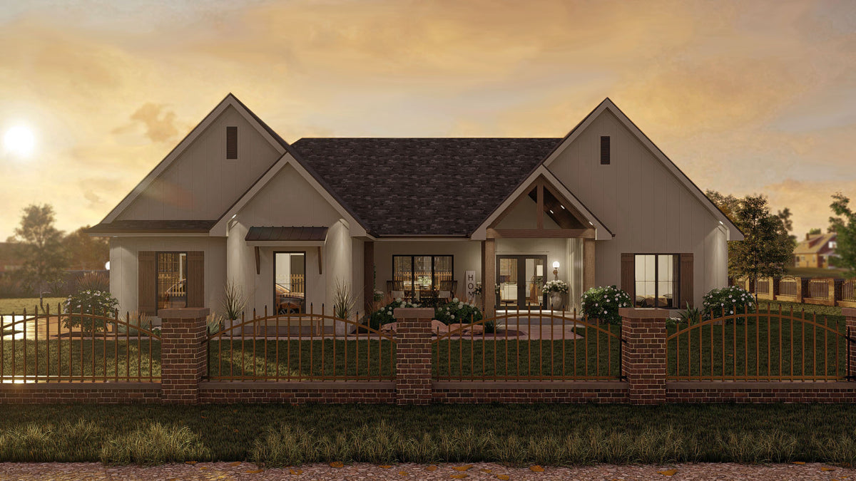G8000-A Modern Farmhouse, 4 Bedrooms, 2 Bedrooms | Montara 30336 Exterior-6