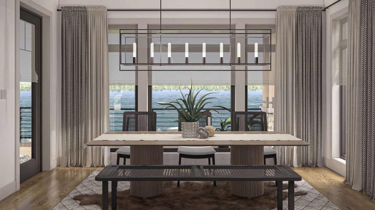 G7875-A Craftsman House Dining Room, 2 to 5 Bedrooms, 2.5 to 4.5 Bathrooms | Emerald Bay 30345