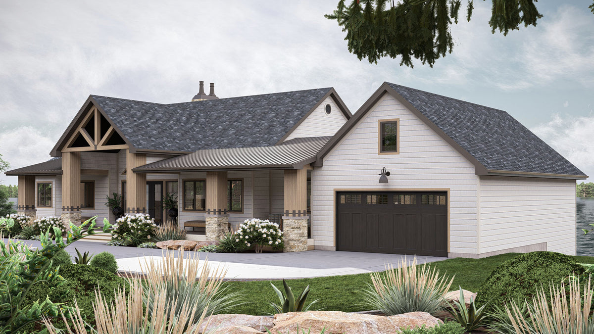 G7875-A Craftsman House, 2 to 5 Bedrooms, 2.5 to 4.5 Bathrooms | Emerald Bay 30345 Exterior-9