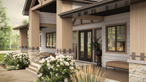 G7875-A Craftsman House Deck, 2 to 5 Bedrooms, 2.5 to 4.5 Bathrooms | Emerald Bay 30345