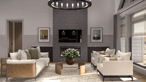 G7875-A Craftsman House Great Room, 2 to 5 Bedrooms, 2.5 to 4.5 Bathrooms | Emerald Bay 30345