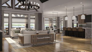 G7875-A Craftsman House Living Area, 2 to 5 Bedrooms, 2.5 to 4.5 Bathrooms | Emerald Bay 30345